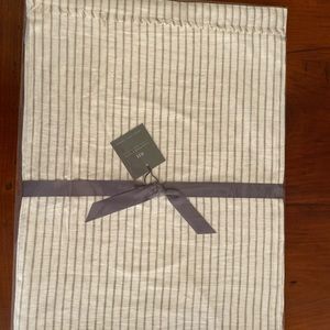 Restoration hardware striped linen placemats